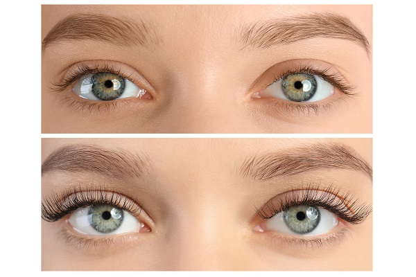 A pair of eyelash extensions can help your eyes stand out by making them appear larger and more defined.